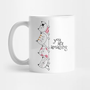 Animal Cat Cartoon Mug